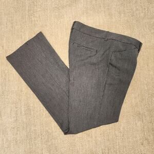 Express Editor Black Gray Dress Pants Slacks Women's Size 10 R